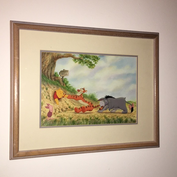 Winnie the Pooh and Friends framed portrait. - Picture 2 of 3